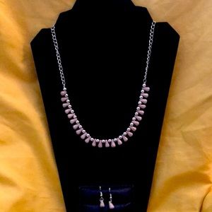 Necklace and Earrings